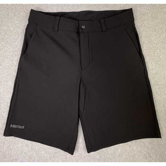 MARMOT‎ Quick Dry Golf Shorts Men's Size 32 Performance Zip Pockets 9" Hike - Picture 1 of 8